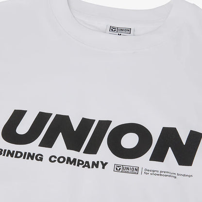UNION Logo Tee White Lines Snow Boutique