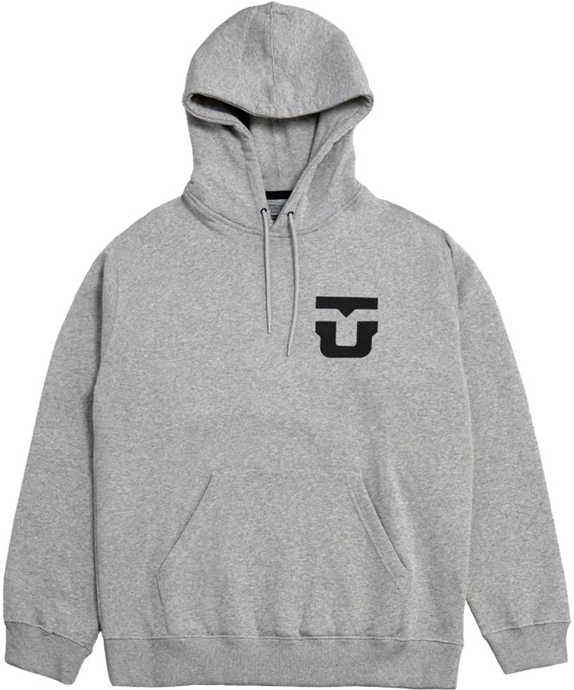 UNION Team Hoodie Heather Grey Lines Snow Boutique