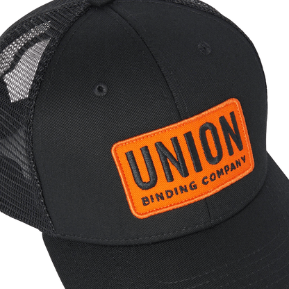 UNION Trucker Hat Black Lines Snow Boutique