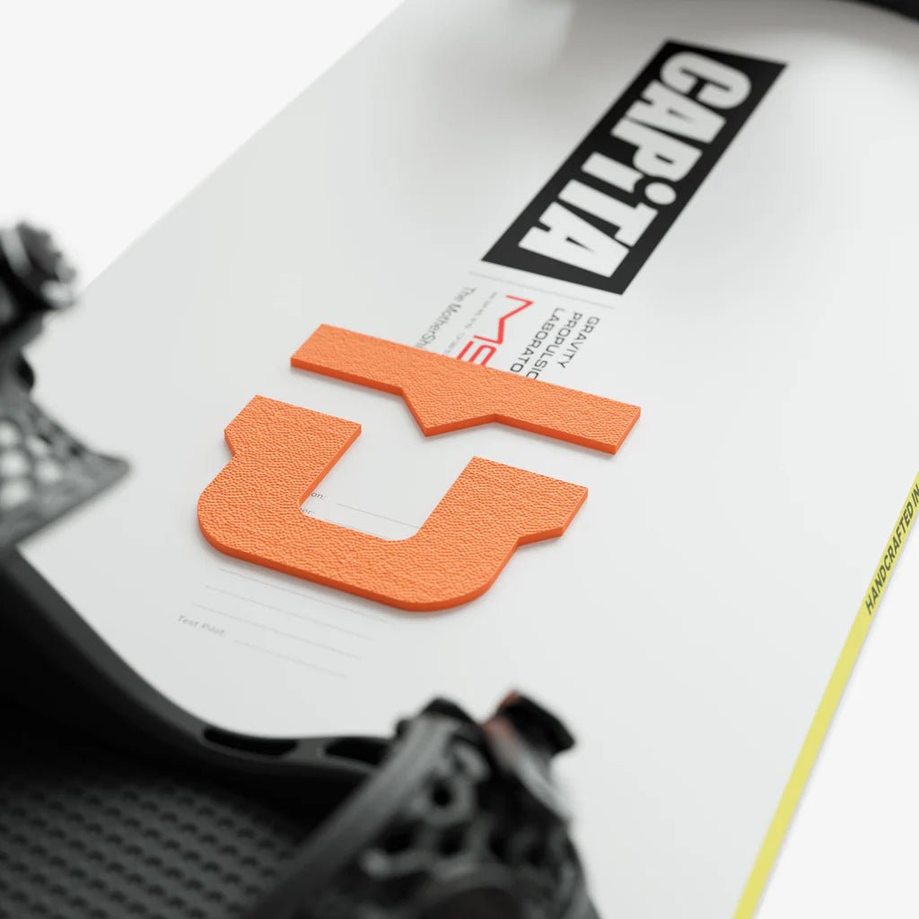 UNION U Stomp Pad 4 inch Orange Lines Snow Boutique