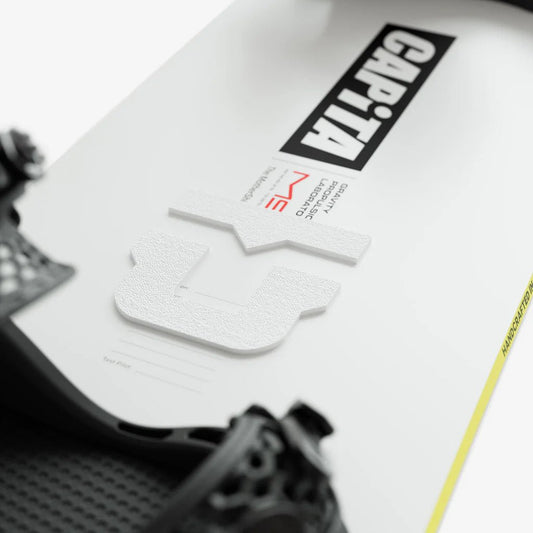 UNION U Stomp Pad 4 inch White Lines Snow Boutique